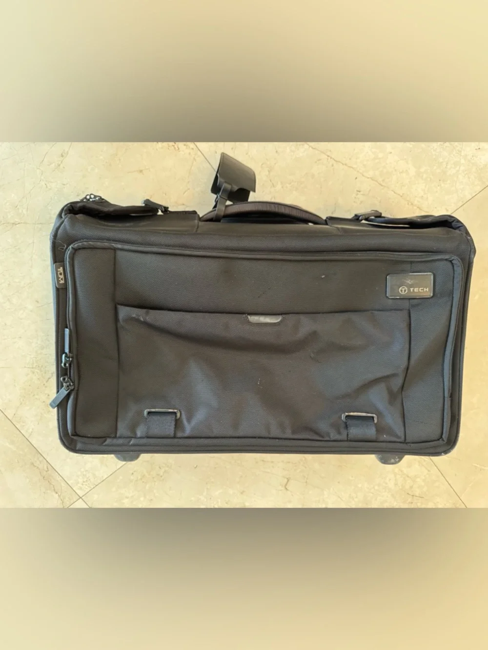 Tumi Black Rolling Carry-On Garment Bag